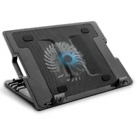 Base com Cooler para Notebook Multi Slim, Até 17", 2x USB, LED, Preto - AC263 Base com Cooler para Notebook Multi Slim, Até 17", 2x USB, LED, Preto - AC263