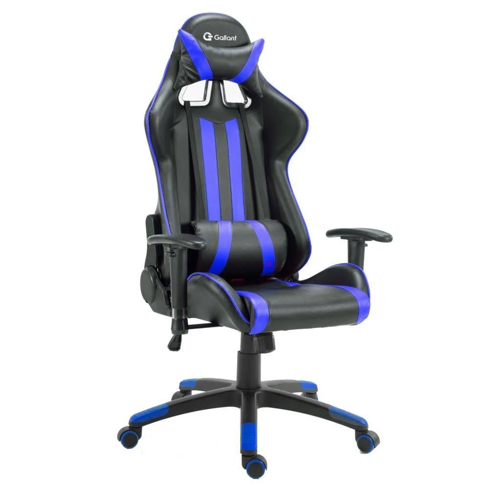 Cadeira Gamer Gallant Pro Giratória, Altura Regulável, Preta - GCD10GPUB-AZ Cadeira Gamer Gallant Pro Giratória, Altura Regulável, Preta - GCD10GPUB-AZ