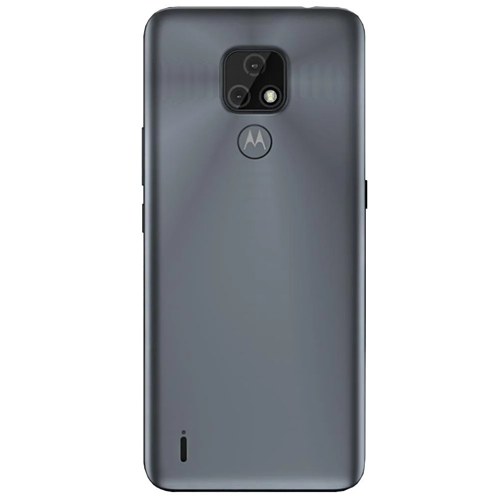 Smartphone Motorola Moto E7, 32GB, 2GB RAM, Octa Core 2.0GHz, Câmera Dupla 48MP, Tela 6.5, Cinza Metálico Smartphone Motorola Moto E7, 32GB, 2GB RAM, Octa Core 2.0GHz, Câmera Dupla 48MP, Tela 6.5, Cinza Metálico