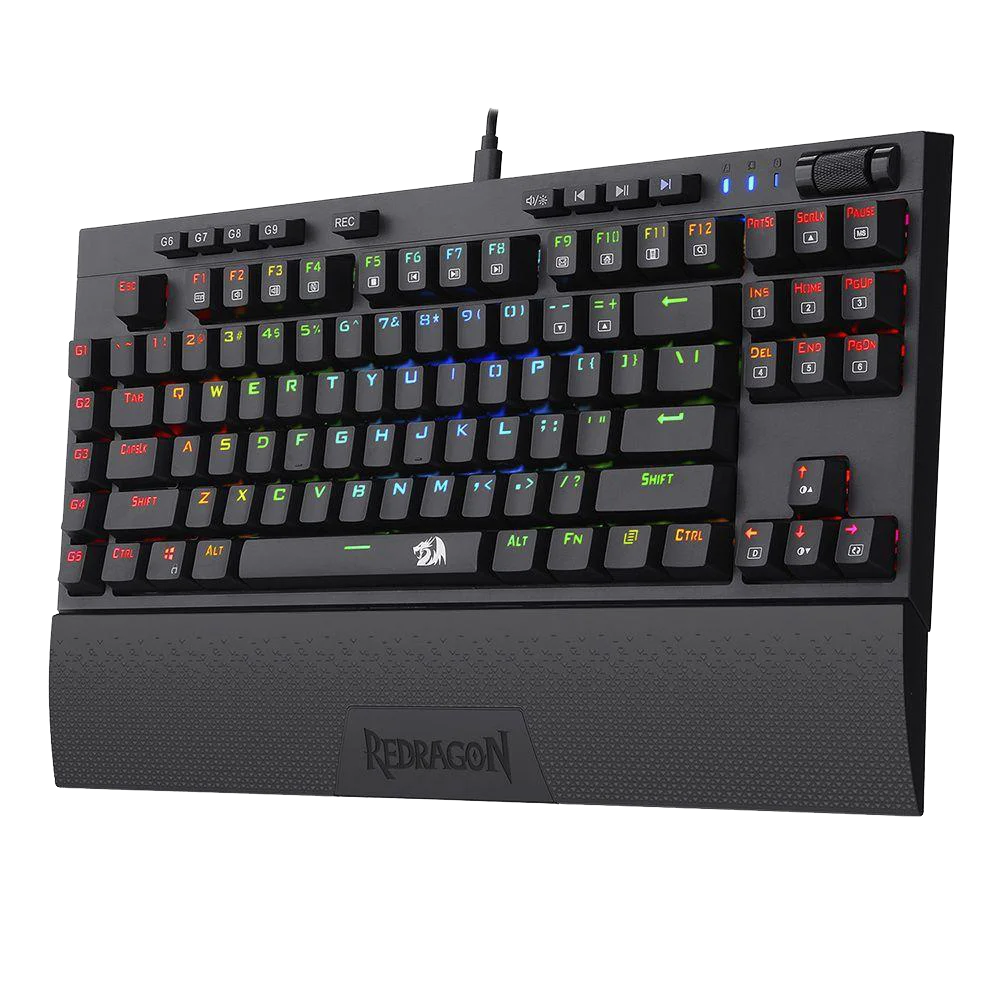 Teclado Mecânico Gamer Redragon Broadsword Pro