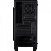Gabinete Gamer Mini Tower Mini Cylon  AeroCool, Led RGB, Preto