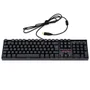 Teclado Gamer Mecânico Redragon com Fio Mitra K551-1, Led Vermelho, Switch Brown, ABNT2