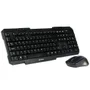 Kit C3Tech com Teclado ABNT 2 e Mouse  Wireless USB - K-w10bk