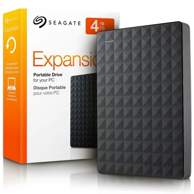 SEAGATE 外付けハードディスク 4TB Expansion HD 4TB Seagate Expansion Portátil KaBuM