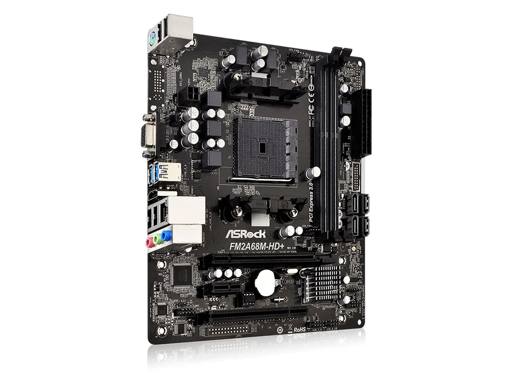 Placa-Mãe AsRock R2.0, AMD FM2/FM2+ A68M HD