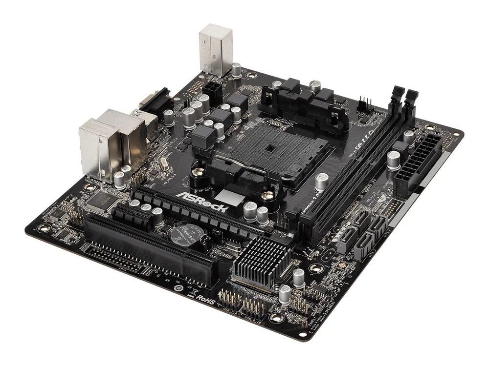Placa-Mãe AsRock R2.0, AMD FM2/FM2+ A68M HD