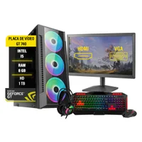 PC Gamer I7 16GB SSD 120GB GTX1050 KaBuM