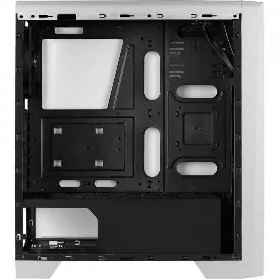 Gabinete Gamer Aerocool Mid Tower, Rgb Cylon, Branco Gabinete Gamer Aerocool Mid Tower, Rgb Cylon, Branco