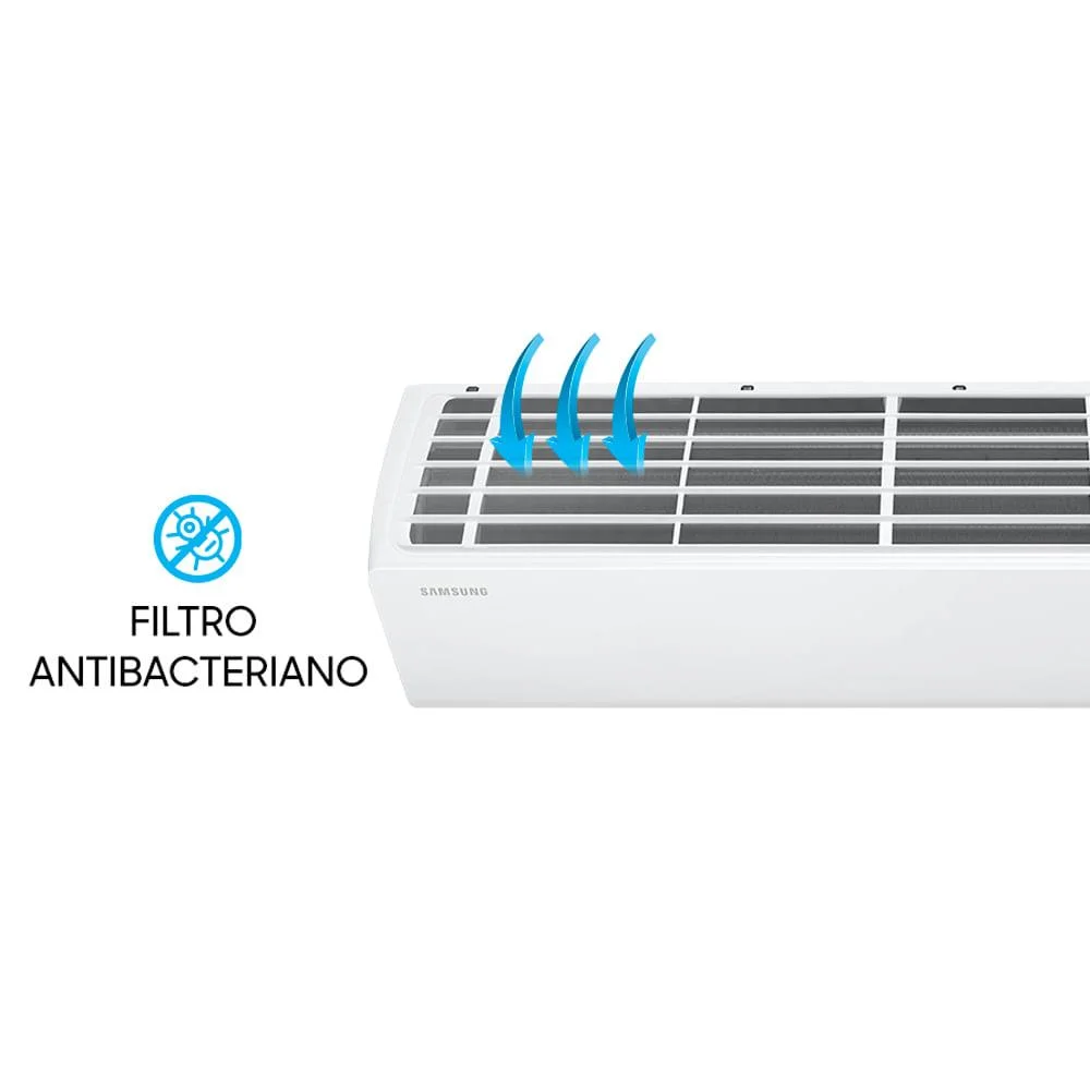 Ar Condicionado Split Digital Inverter Ultra, Samsung, 18.000 Btus, Quente/Frio, 220V Monofásico - AR18TSHZDWKNAZ Ar Condicionado Split Digital Inverter Ultra, Samsung, 18.000 Btus, Quente/Frio, 220V Monofásico - AR18TSHZDWKNAZ