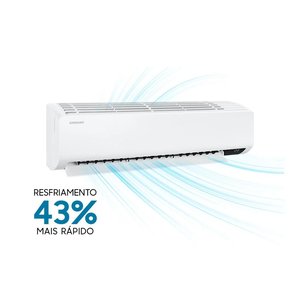 Ar Condicionado Split Digital Inverter Ultra, Samsung, 18.000 Btus, Quente/Frio, 220V Monofásico - AR18TSHZDWKNAZ Ar Condicionado Split Digital Inverter Ultra, Samsung, 18.000 Btus, Quente/Frio, 220V Monofásico - AR18TSHZDWKNAZ