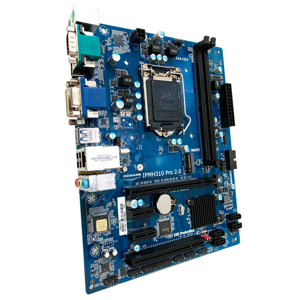 Placa-Mãe PCWare PRO R.2, Intel LGA 1151 8ª e 9ª Geração, DDR4 - IPMH310G Placa-Mãe PCWare PRO R.2, Intel LGA 1151 8ª e 9ª Geração, DDR4 - IPMH310G