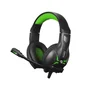 Headset Gamer Arena Com Microfone Preto E Verde Hgar Elg