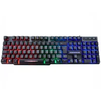 Teclado Gamer Kmex Steampunk LED Rainbow KaBuM
