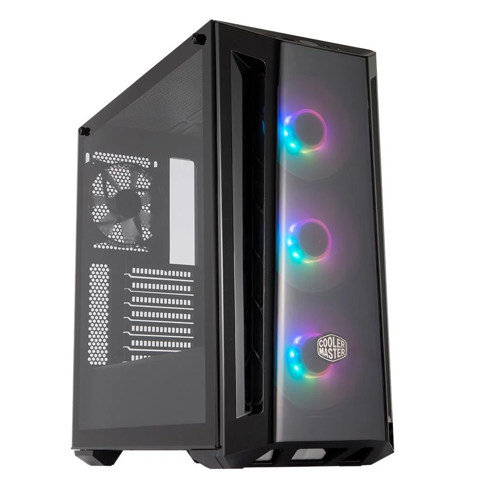 Gabinete Gamer Cooler Master Masterbox MB520 ARGB Mid Tower Lateral Acrilico - MCB-B520-KGNN-RGA Gabinete Gamer Cooler Master Masterbox MB520 ARGB Mid Tower Lateral Acrilico - MCB-B520-KGNN-RGA