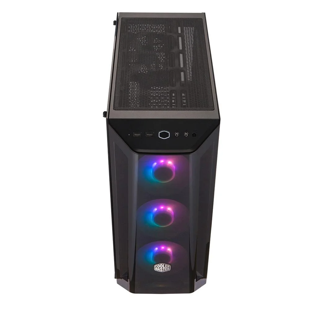 Gabinete Gamer Cooler Master Masterbox MB520 ARGB Mid Tower Lateral Acrilico - MCB-B520-KGNN-RGA Gabinete Gamer Cooler Master Masterbox MB520 ARGB Mid Tower Lateral Acrilico - MCB-B520-KGNN-RGA