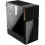 Gabinete Gamer Aerocool Playa, Mid Tower, RGB, ATX, Lateral em Vidro Temperado, Preto - Playa-G-Bk-V1