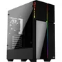 Gabinete Gamer Aerocool Playa, Mid Tower, RGB, ATX, Lateral em Vidro Temperado, Preto - Playa-G-Bk-V1