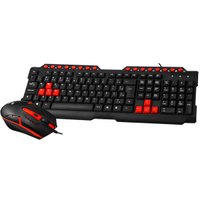 Kit Gamer Mouse E Teclado C3tech Gk-20bk, USB