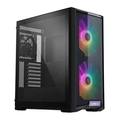 Gabinete Gamer Lian Li Lancool, 215 X ARGB, Preto Com 3 Fans, Mid Tower, Vidro