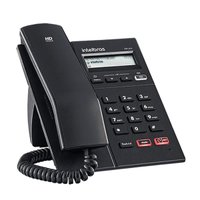 Telefone com Fio Intelbras, com Viva-Voz e Tecla para Headset RJ9, Preto