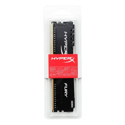 Memória 4Gb Kingston Hyperx Fury Black Kabum