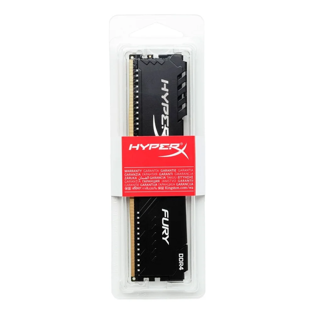 Kingston HYPERX DDR4 メモリー4枚 16GB Memória 4Gb Kingston Hyperx Fury Black Kabum