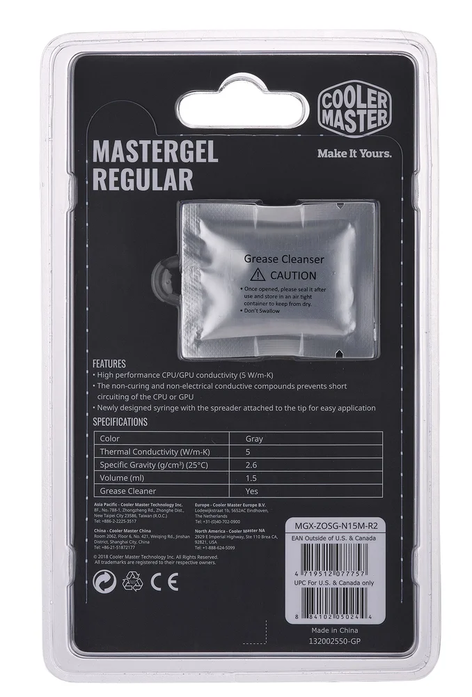 Pasta Térmica Mastergel KaBuM