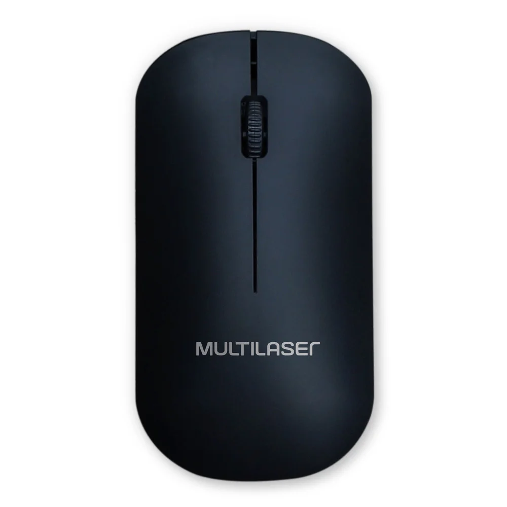 Mouse Sem Fio Multi Mo307, 2.4GHZ, 1200DPI, 3 Botões, USB, Preto Mouse Sem Fio Multi Mo307, 2.4GHZ, 1200DPI, 3 Botões, USB, Preto