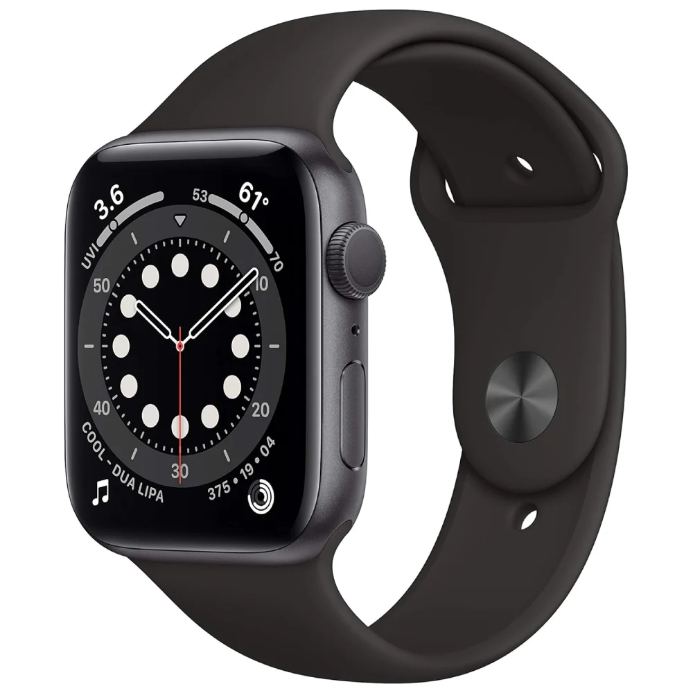 Apple watch6 44mm アルミニウム ブラック GPSモデル Apple Watch Series 6 Gps 44mm KaBuM