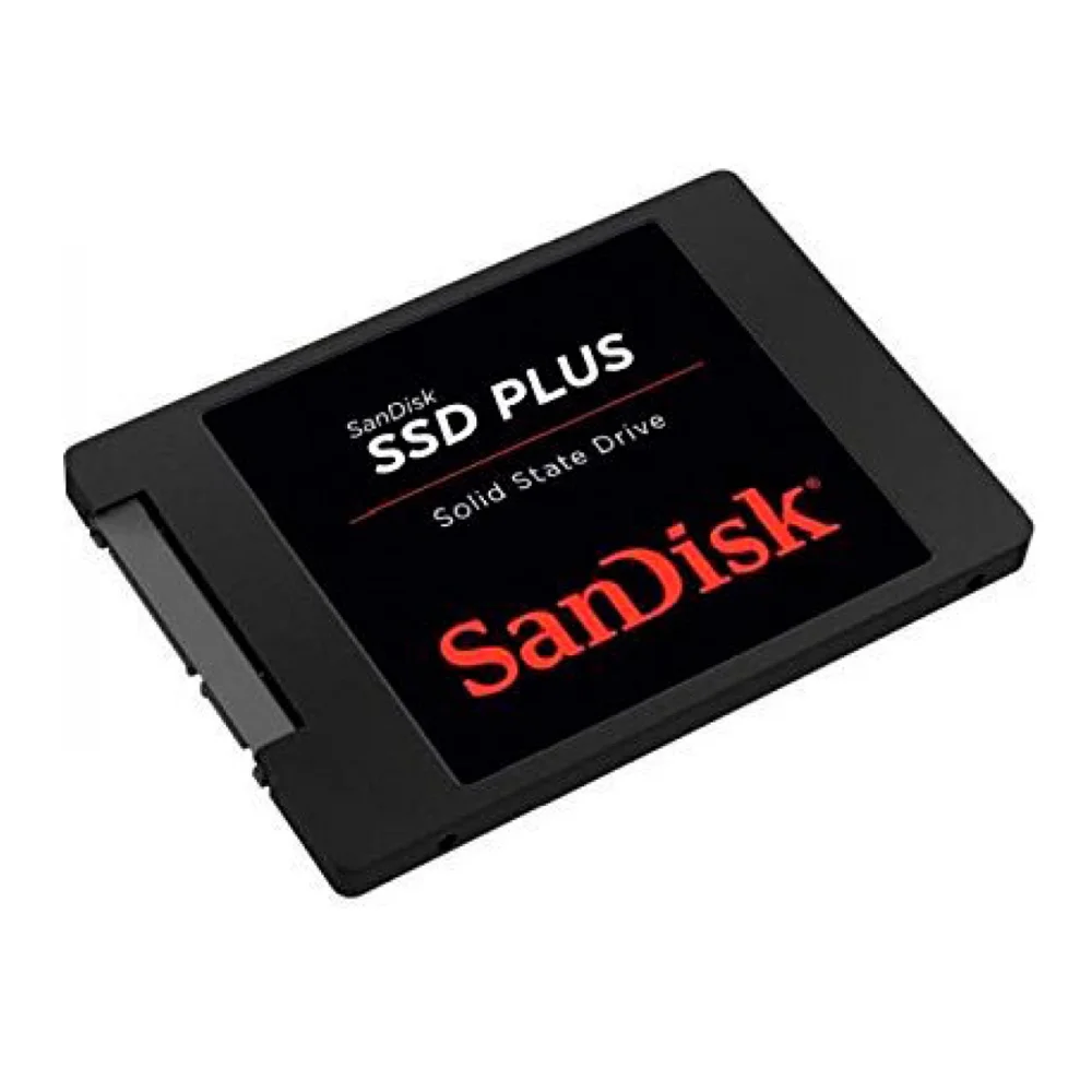 SSD Sandisk Plus 240GB SATA Leitura 530 MBs KaBuM