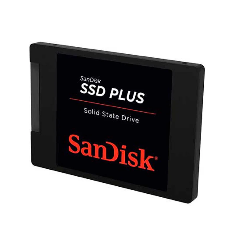 SSD Sandisk Plus 240GB SATA Leitura 530 MBs KaBuM