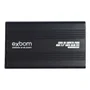 Case Para HD Exbom Externo, SATA 2.5, USB, Alumínio Resistente, Preto
