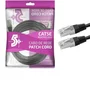 Cabo De Rede 5+ Patch Cord Cat5e Ftp Blindado Gigabit, 10m, Preto