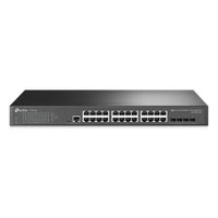 Switch TP-link TL-SG3428, T1600G-28ts, T2600G-28TS, Gerenciável, Gigabit, L2+, Com 4 Slots, 24 Portas