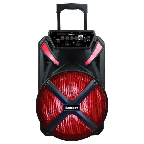 Caixa Amplificada Ativa Bomber Papao 500 KaBuM