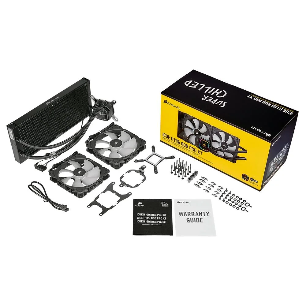 Water Cooler Corsair Icue H100I Pro KaBuM