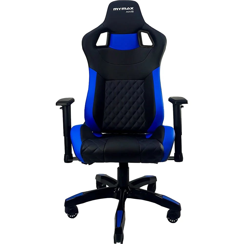 Cadeira Gamer Mymax MX15 Preto e Azul