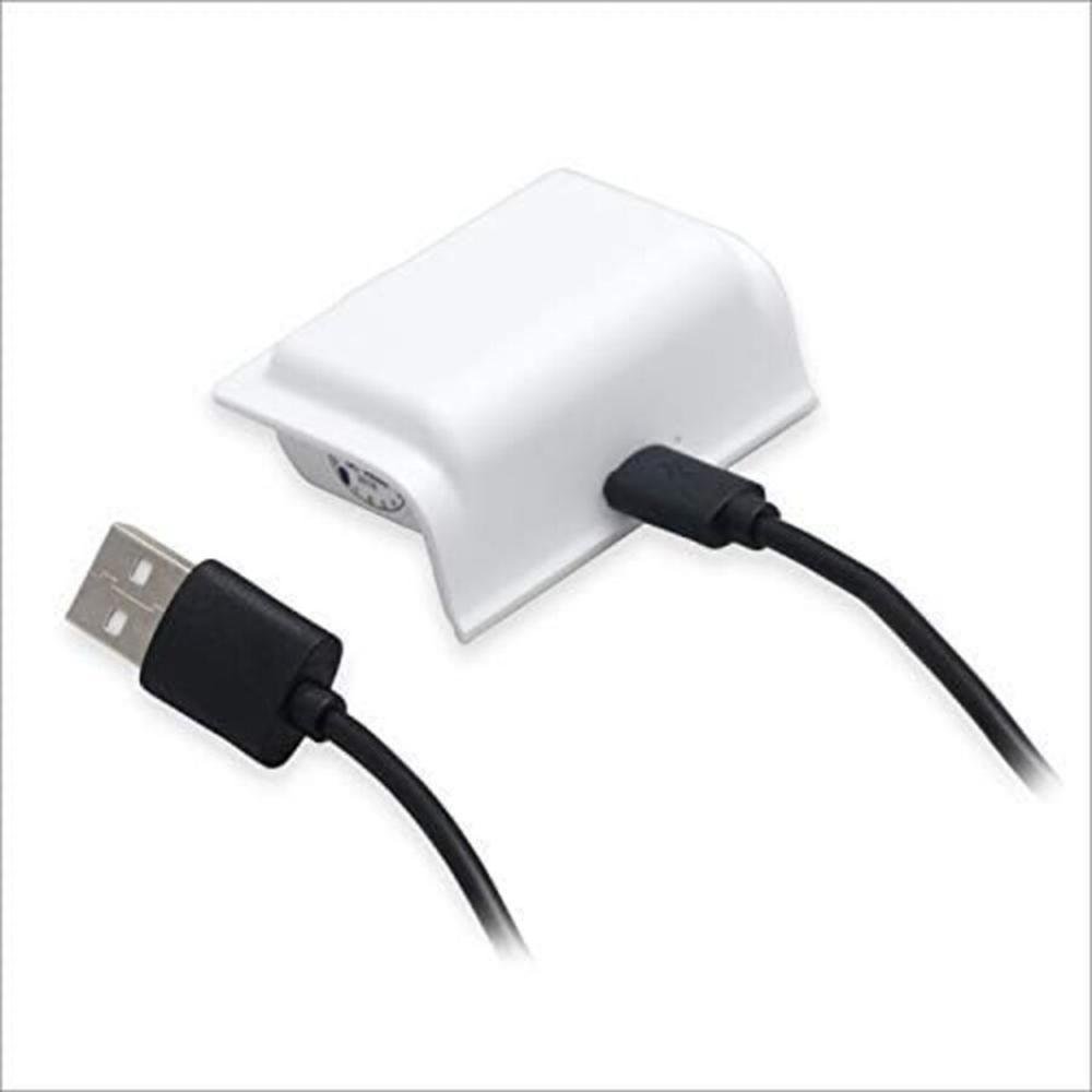 Kit 2 Baterias Branca Recarregáveis Cabo Para Xbox One (s)/x Kit 2 Baterias Branca Recarregáveis Cabo Para Xbox One (s)/x