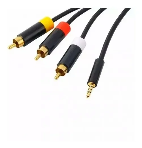 Cabo Av Audio E Video Compatível Com Xbx 360 Super Slim