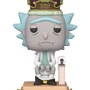 Boneco Funko Pop Rick And Morty Rick King Of $#!+ Electronic 694.