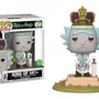 Boneco Funko Pop Rick And Morty Rick King Of $#!+ Electronic 694.