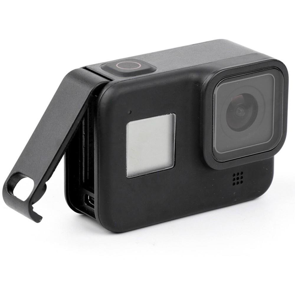 Tampa Lateral Aberta De Bateria Para Câmera Gopro 8 Black