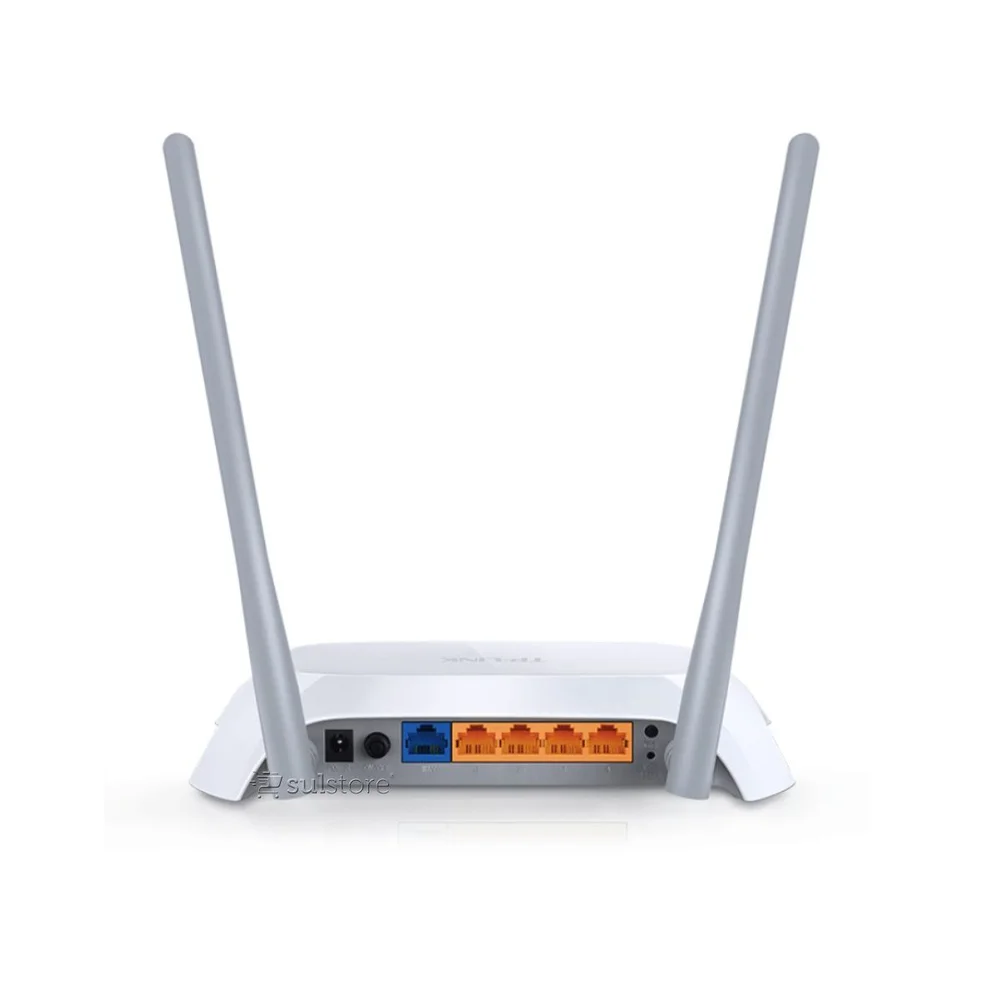 Roteador Wi-fi, Tp-link, TL-MR3420 - 300mbps - USB Para Modem 3G4G - 2 Antenas 3dbi Removível Roteador Wi-fi, Tp-link, TL-MR3420 - 300mbps - USB Para Modem 3G4G - 2 Antenas 3dbi Removível