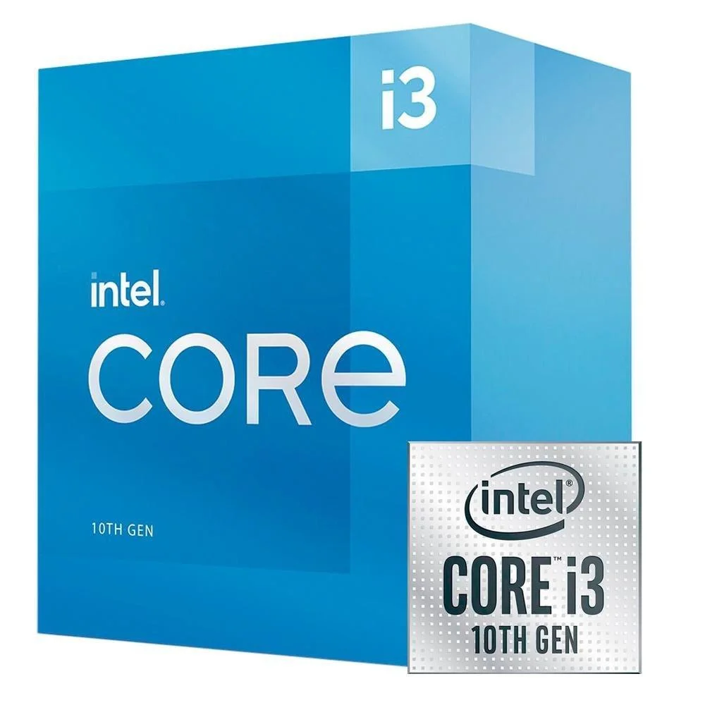 CPU CPU intel core i3 10105 Processador Intel Core I310105 370GHz KaBuM