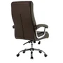 Cadeira Office Conforsit Presidente Munique, Peso Máx. Suportado 120Kg, Marrom - 4648