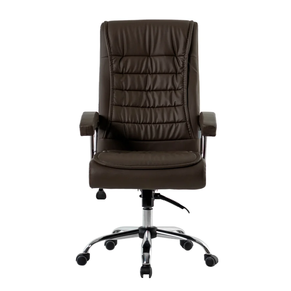 Cadeira Office Conforsit Presidente Munique, Peso Máx. Suportado 120Kg, Marrom - 4648 Cadeira Office Conforsit Presidente Munique, Peso Máx. Suportado 120Kg, Marrom - 4648