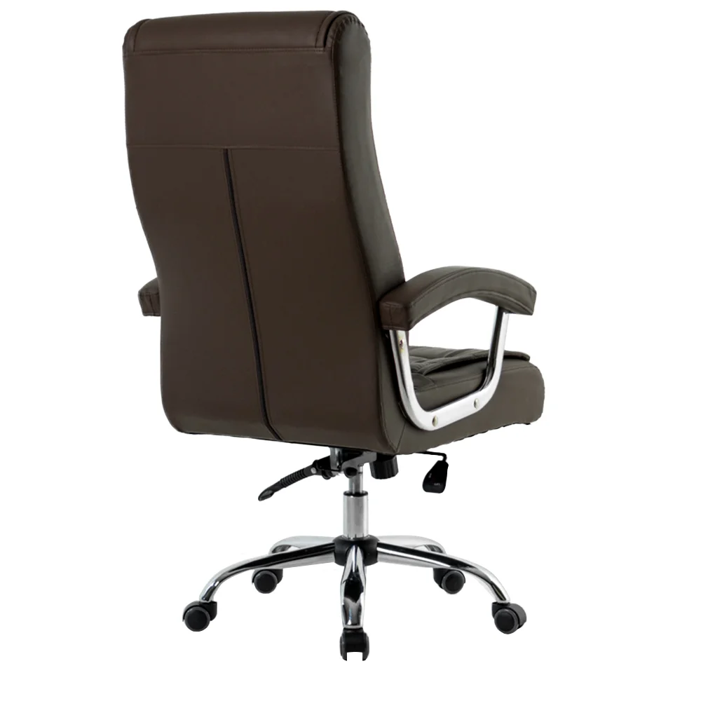 Cadeira Office Conforsit Presidente Munique, Peso Máx. Suportado 120Kg, Marrom - 4648 Cadeira Office Conforsit Presidente Munique, Peso Máx. Suportado 120Kg, Marrom - 4648