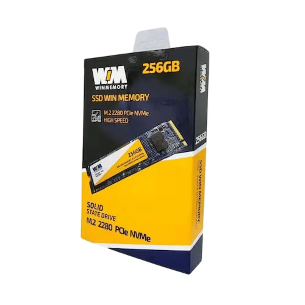 SSD, Nvme, Winmemory, 256gb, M.2 2280, PCie 3.0, Leitura 2500mb/s, Gravacao 2100mb/s - Swg256g-n12h - Oem