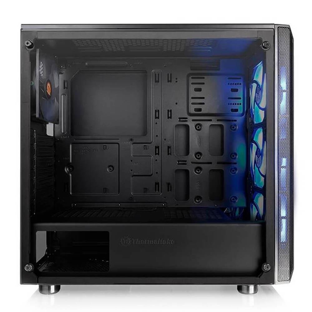 Gabinete Thermaltake Versa J23, Mid Tower, RGB, ATX, Vidro Lateral, Com 4 Fans, Black - Ca-1l6-00m1wn-01 Gabinete Thermaltake Versa J23, Mid Tower, RGB, ATX, Vidro Lateral, Com 4 Fans, Black - Ca-1l6-00m1wn-01