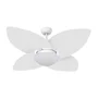 Ventilador De Teto Volare Branco Fosco 4 Pás Branco 220v